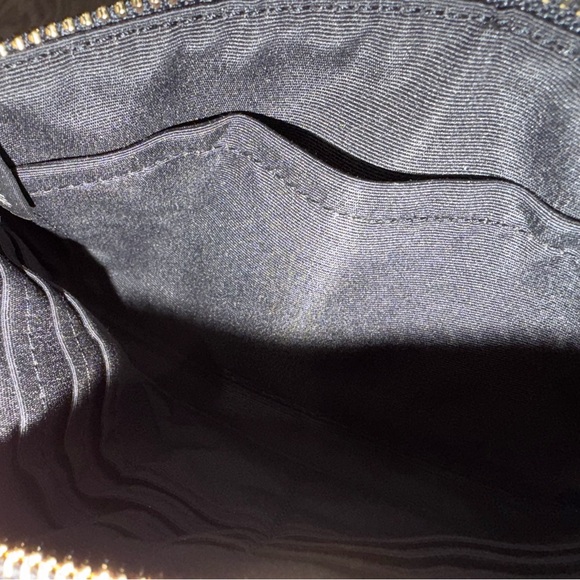 Coach Black Textured Wristlet